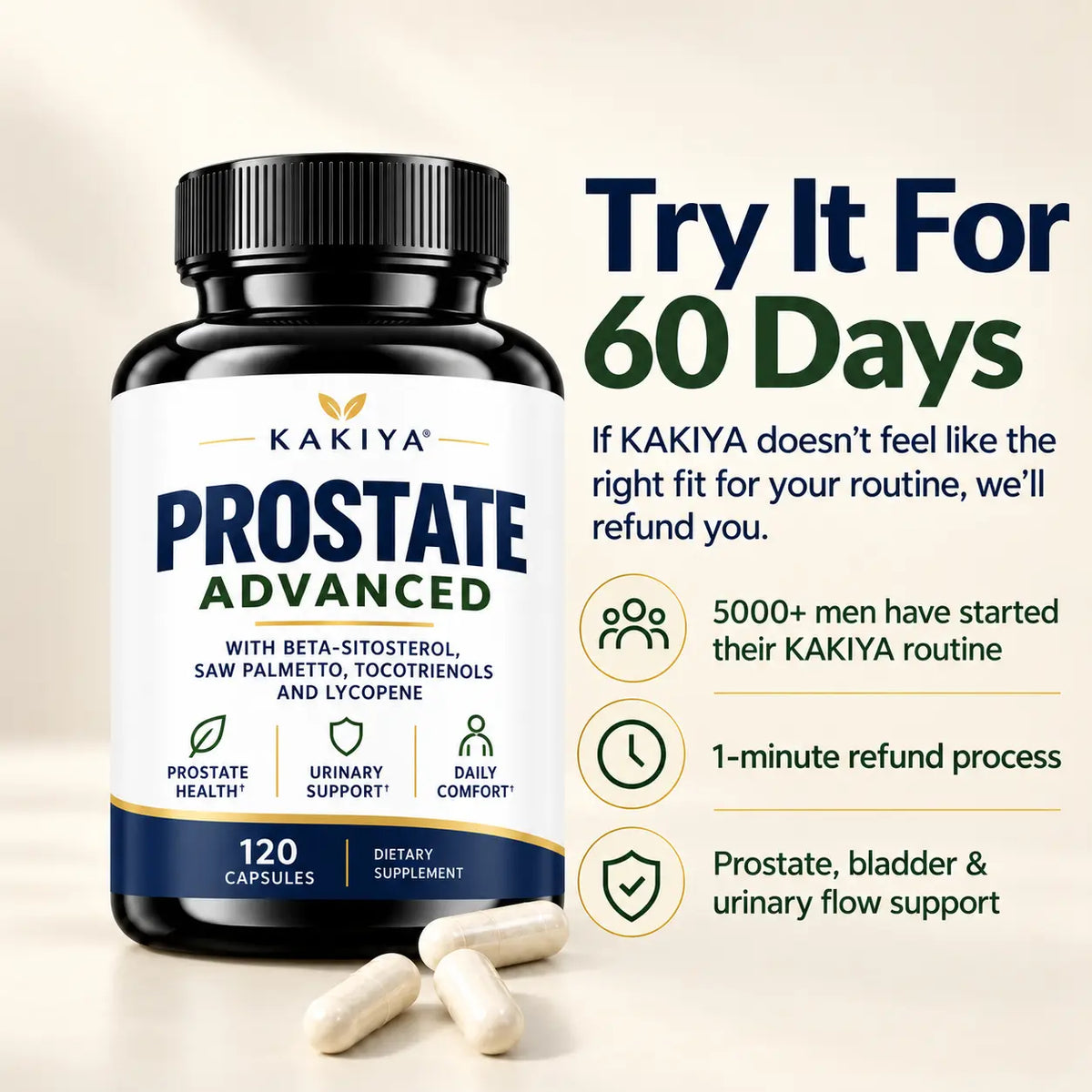 Kakiya Advanced Prostate Supplement
